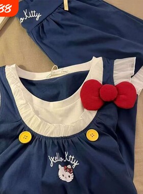 女柔软夏季清凉HelloKitty系列
