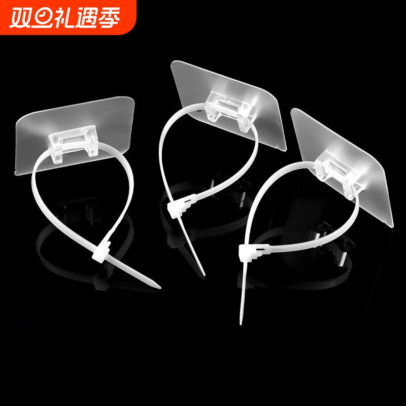 免打孔水管卡扣固定器理线排水管燃气管道卡箍管夹线卡免钉收纳