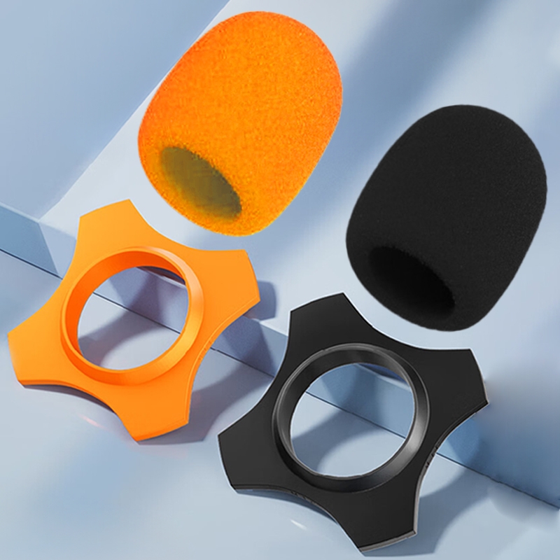 话筒套防喷罩海绵麦克风保护套