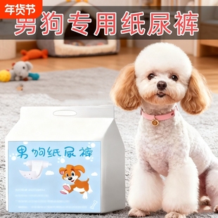 公狗纸尿裤专用男狗尿不湿小狗防乱布礼貌带泰迪比熊犬生理期公犬