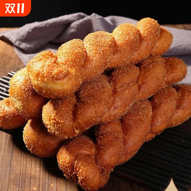 正宗老北京手撕软麻花传统老式糕点酸奶味面包老年人学生零食早餐