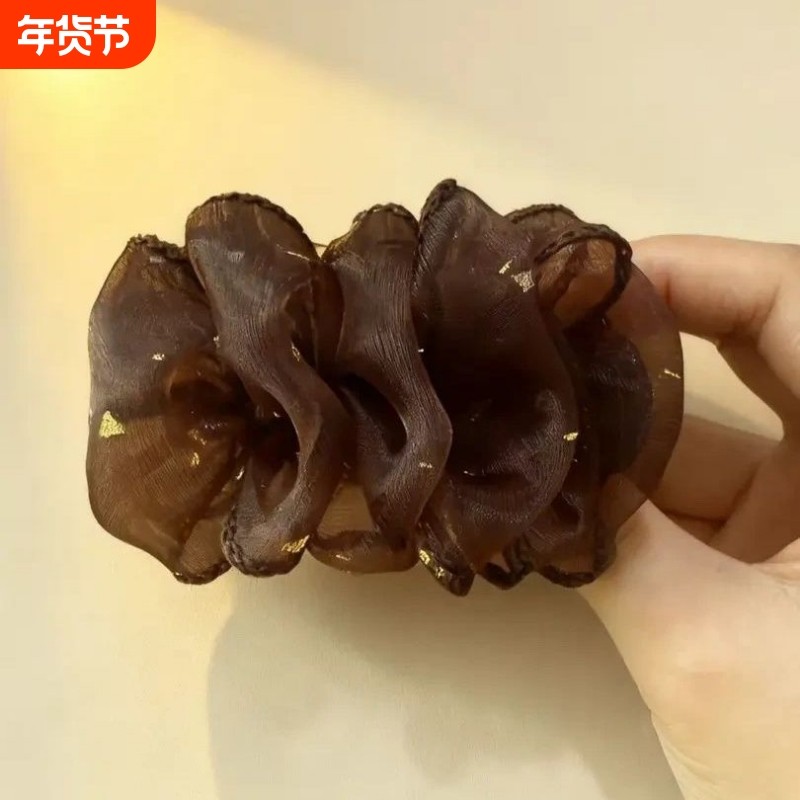 高定中国风头饰奢华2025ins风优雅气质新款丸子头发百搭发夹短发,饰品/流行首饰/时尚饰品新,发饰,淘宝优惠券,粉丝福利购,淘宝优惠卷