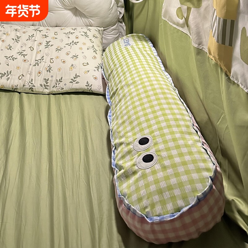 抱枕沙发睡觉夹腿长条枕水洗棉靠枕床头可拆洗靠垫枕头靠背舒适