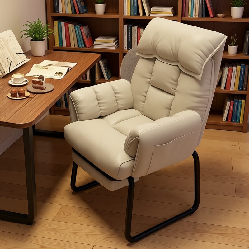 懒人躺椅折叠午休办公两用椅可坐可躺电脑椅沙发椅宿舍椅子靠背椅