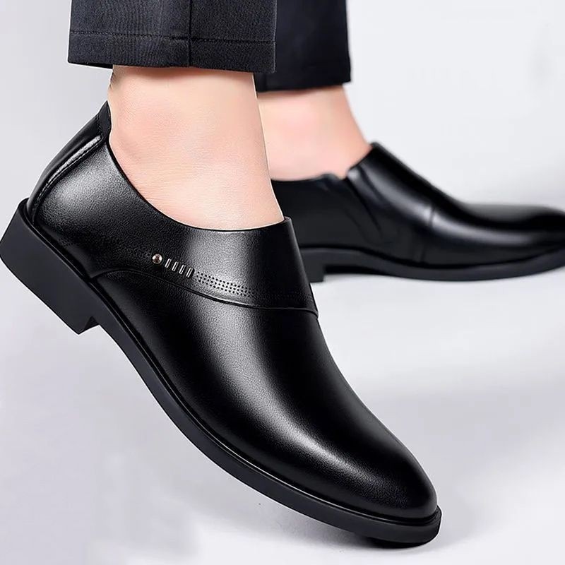 军人皮鞋一等品100%全牛皮特价清仓处理休闲商务男士软底真皮