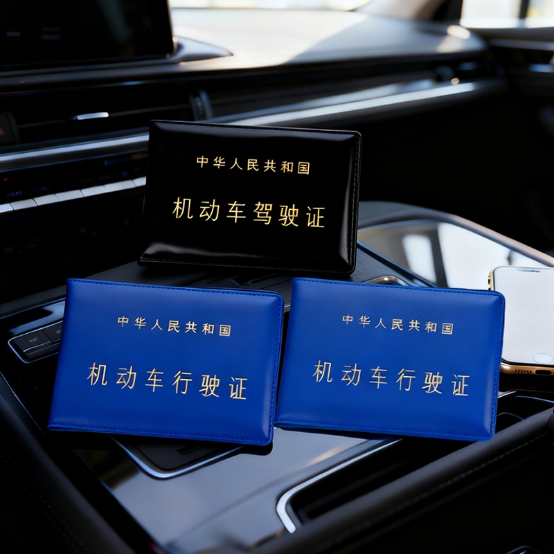 机动驾驶证套 行驶证套 夹行车证男女超薄车管所同款2025新款