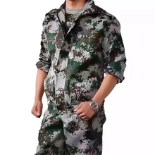 军训服套装男女迷彩服夏季薄款初高中大学生新款作训服劳保工作服