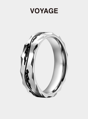 龙纹钛钢男士戒指男潮牌高级感复古男生男款食指潮男个性装饰指环