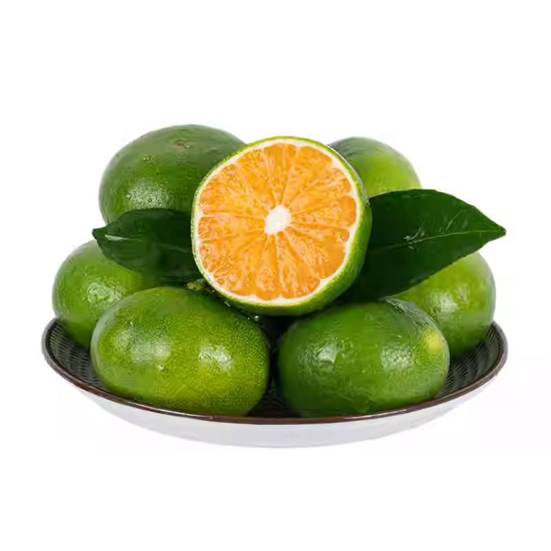 当季新鲜水果桔子批发青皮现货薄皮