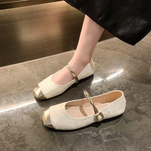 意尔康心选法式玛丽珍鞋子女2026新款秋季气质休闲百搭中式国风平