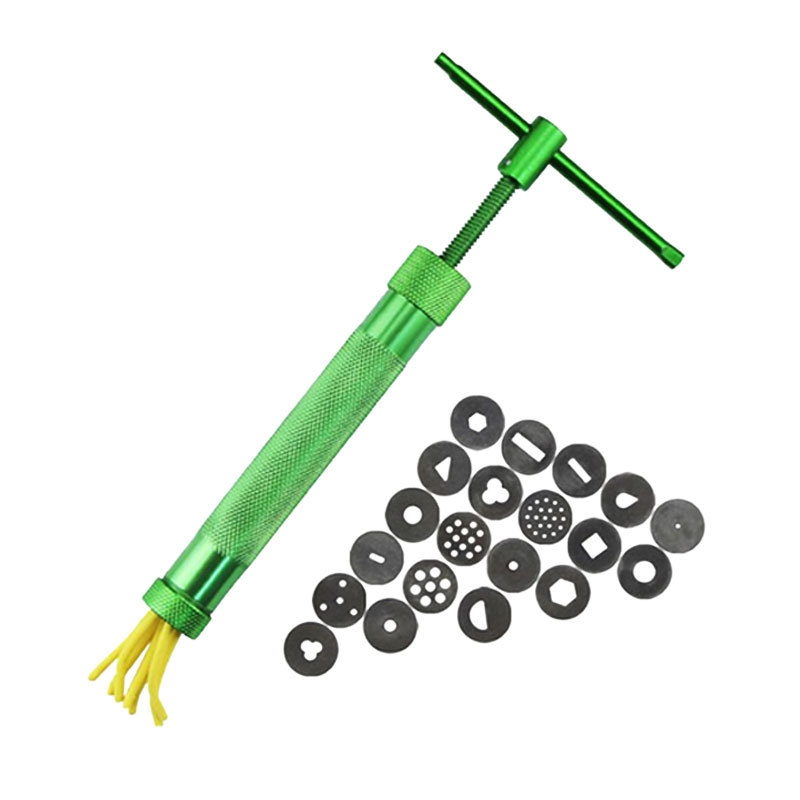 工具翻糖手动精雕压花陶艺油泥