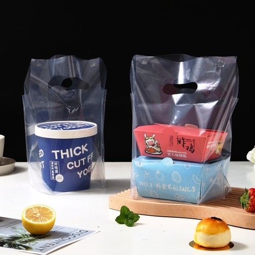 PE高透一次性甜品打包袋