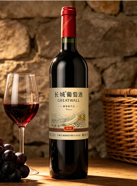 长城红酒特制解百纳干红750ml*1瓶*2瓶*3瓶*6瓶葡萄酒光瓶装