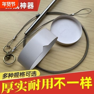 新款钢丝绳老鼠套弹簧踩踏自动水管超强捕捉捕鼠神器不锈钢丝绳套