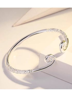 新中式紧箍咒齐天大圣女生银色手镯情侣金箍棒手镯神话孙悟空