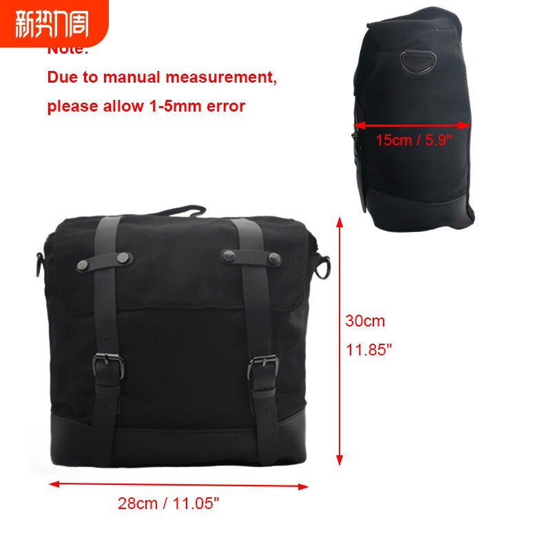 复古摩托车包防水骑士包包驮包尾包骑行装备侧边包机车头盔包