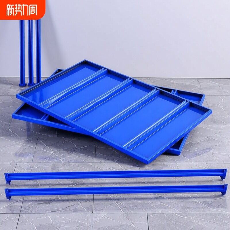 货架配件-1层隔板自由组合置物架仓储层板/立柱组装卡扣横梁承重