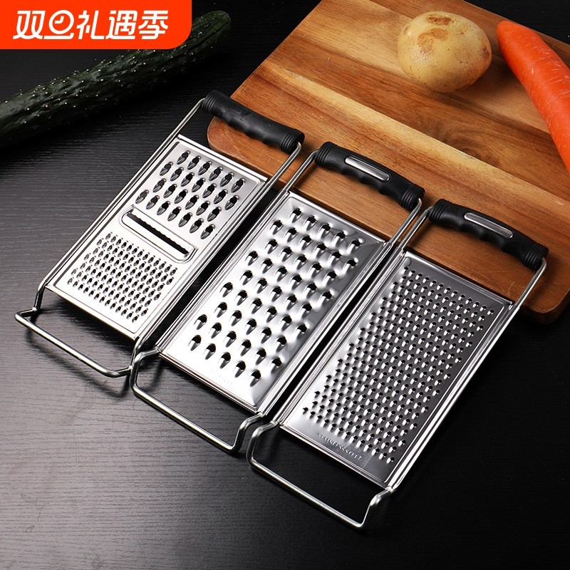 不锈钢擦丝器土豆刨丝器切丝器磨水果泥宝宝辅食家用洋芋擦擦神器
