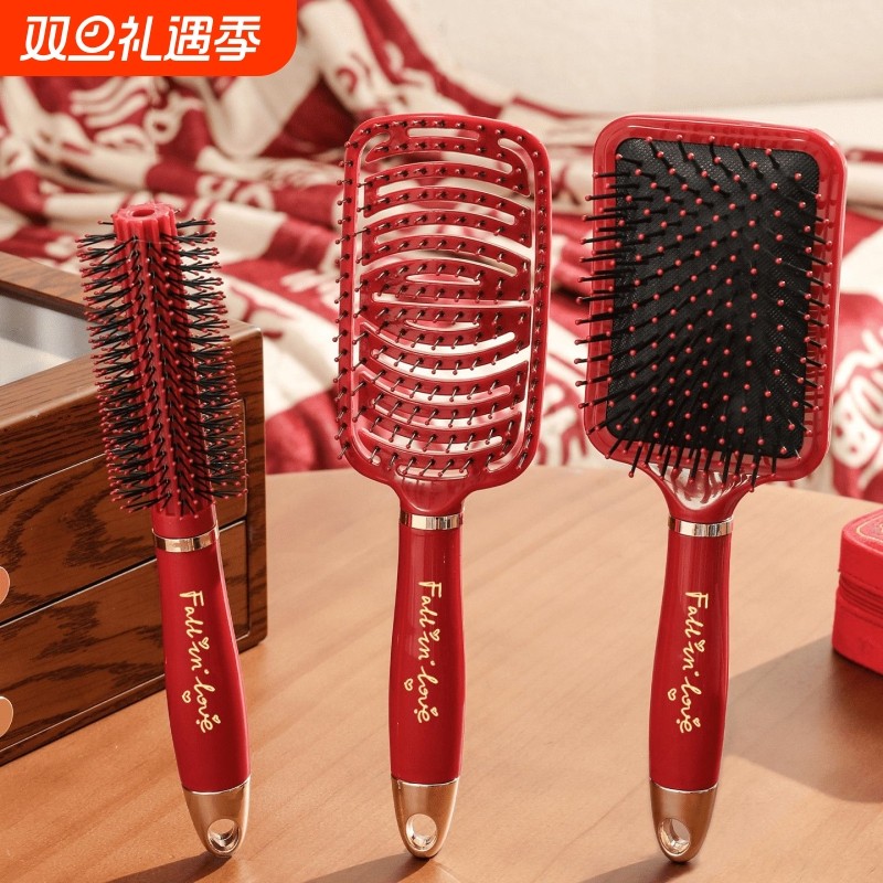气垫梳子气囊按摩梳女士专用长发卷发棒头发家用结婚新娘专用陪嫁