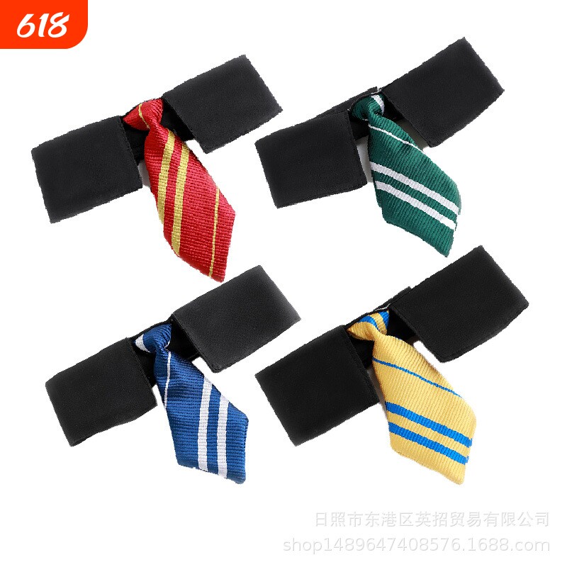 哈利波特学院风可爱宠物JK领结领带猫咪比熊泰迪服饰小型犬拍照