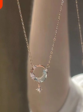 新中式项链锁骨链女颈链女银金色儿童礼物生日新年蝴蝶幸运如意