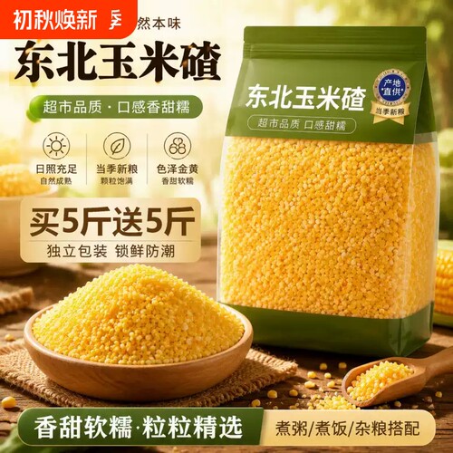 玉米糁玉米碴小粒正宗东北碎粗粮