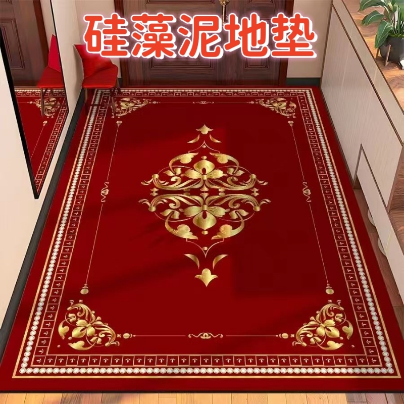 入户门硅藻泥防滑吸水地垫