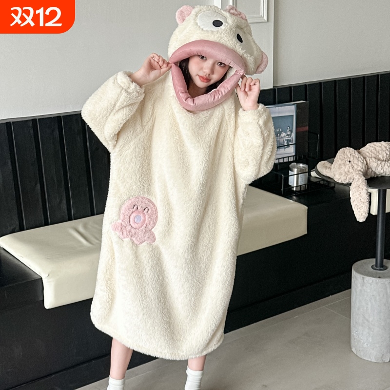 小丑鱼儿童连体睡衣秋冬季