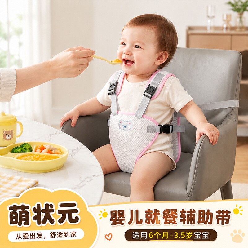 婴儿餐椅安全带抱娃神器宝宝椅子通用绑带儿童外出吃饭防摔背带