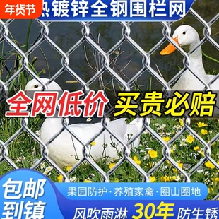 热镀锌铁丝网围栏网勾花网养殖猪牛羊钢丝网果园栅栏防护网隔离网