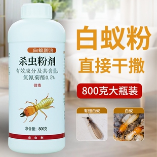 家用白蚁粉防治专用药杀虫剂室内除灭飞蚁白蚂蚁灭传染粉剂非无毒