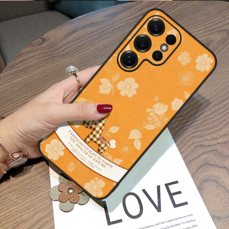 国风红色适用三星s24ultra手机壳