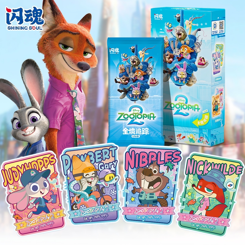 闪魂疯狂动物城2收藏卡牌正版