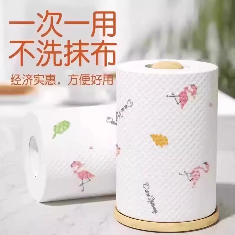【厂家多规格批发】懒人抹布一次性厨房纸巾水洗不掉絮加大加厚图片