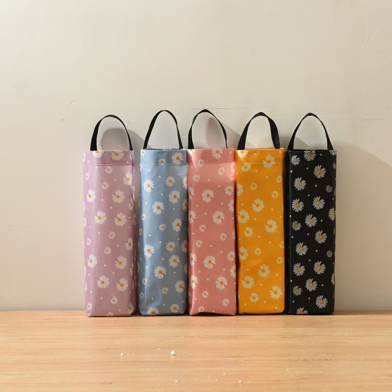 袋子整理收纳垃圾袋家用新款鞋套收纳雏菊塑料袋神器防水厨房挂袋