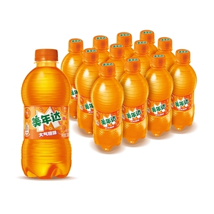 隨機罐裝 12小瓶碳酸瓶裝 百事可樂美年達橙味汽水飲料300ml