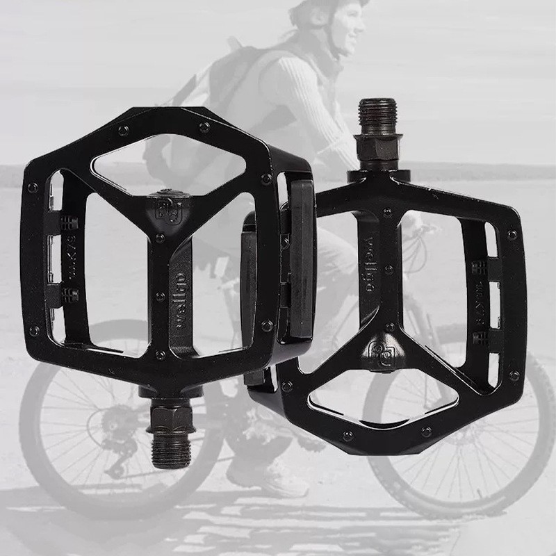 B249脚踏公路山地自行车铝合金轴承折叠车公路车防滑加厚脚蹬折叠