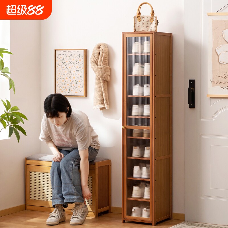 鞋架子多层家用门口入户极小窄型鞋柜出租房简易室内好看置物宿舍