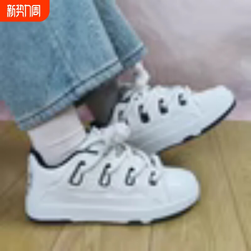 2026年顽刻国潮ins港风新款潮休闲小白鞋男女校园百搭情侣轻便