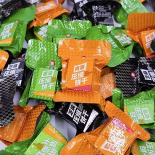 500g代餐饱腹户外应急干粮食品零食储备 上海冠生园压缩饼干粮散装