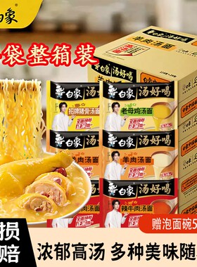 白象汤好喝方便面袋装宵夜