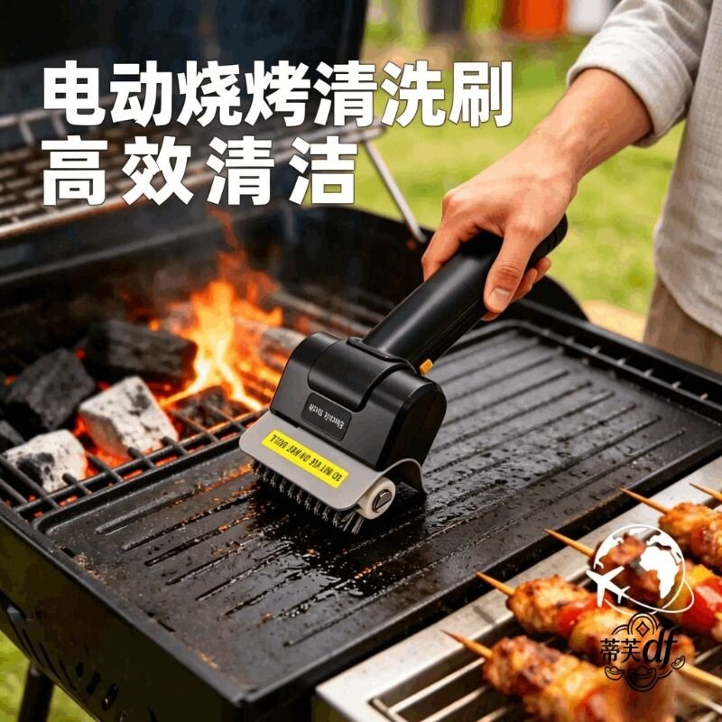 【6988人购买】电动烧烤刷烧烤架图片