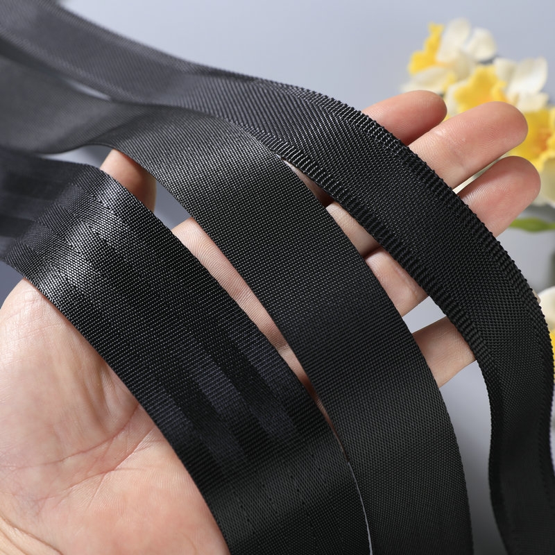 黑加厚加密织带箱包带背包带子尼龙丙纶织带捆绑带编织带打包带