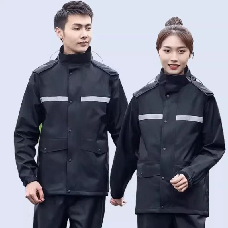 雨衣雨裤套装分体式电动车外卖骑行全身防暴雨安全钓鱼服雨披