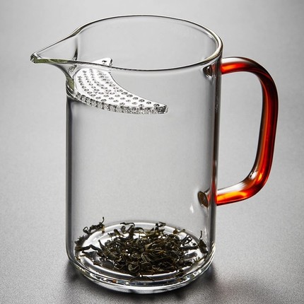 玻璃茶杯泡茶杯茶水分离喝茶水杯带盖过滤办公室杯子高档