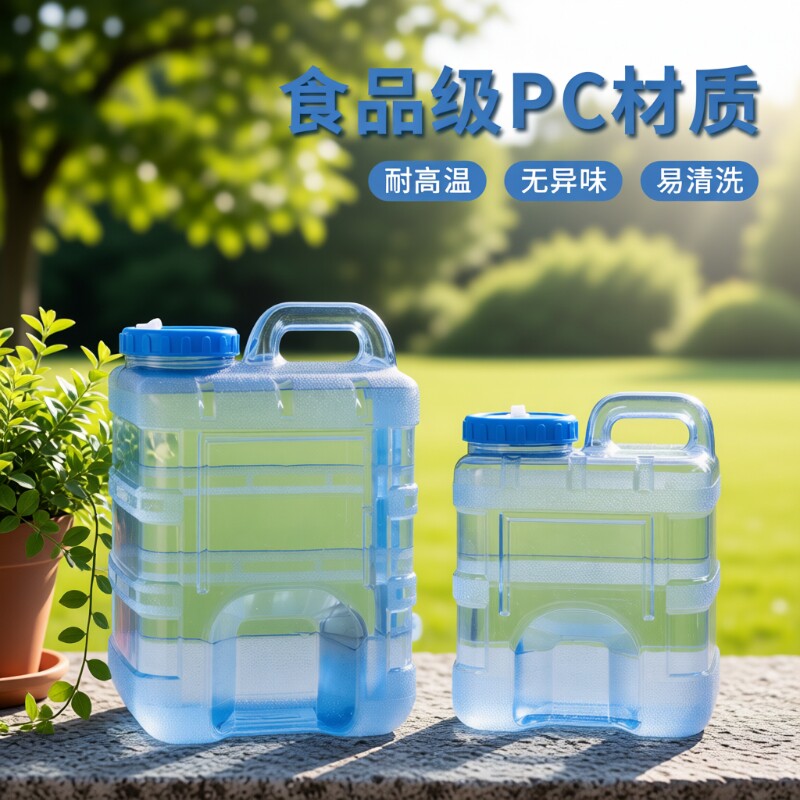 食品级茶几装水桶储水桶茶吧机家用水桶功夫茶可清洗小型塑料水桶