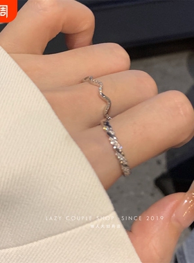 轻奢戒指女ins冷淡风小众设计