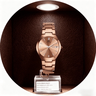 手表男款 防水高级感全自动男表数字双日历防水腕表男机械风全自动