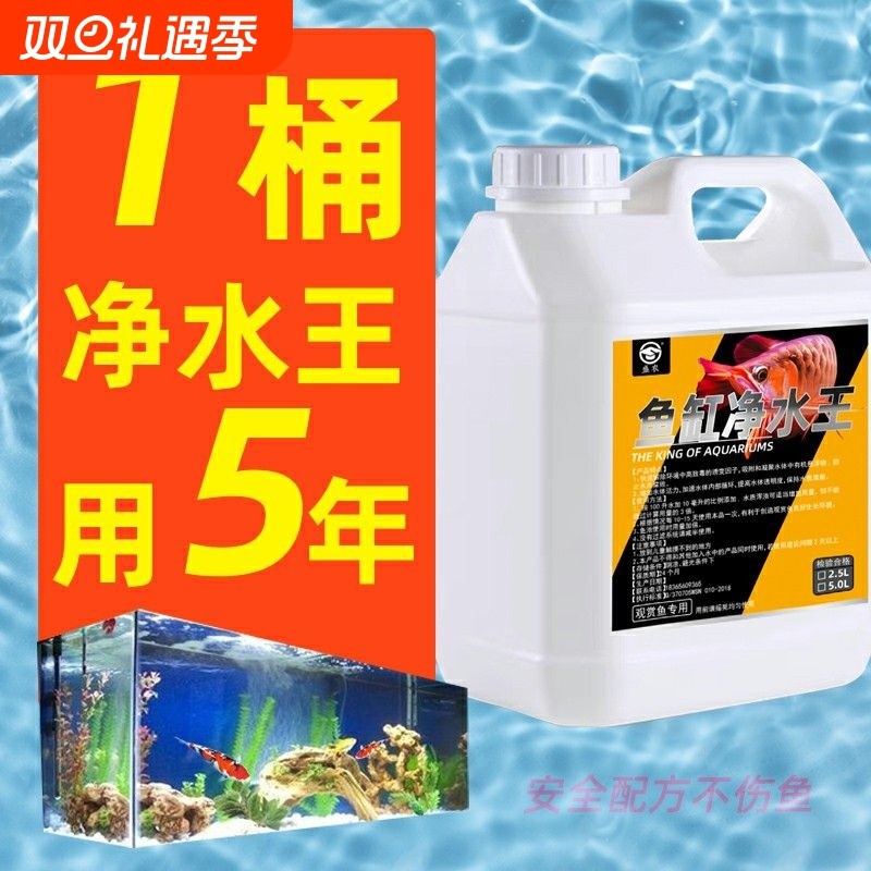 鱼缸水族净水王硝化细菌去除异味净化水质免换水清澈净水剂菌王