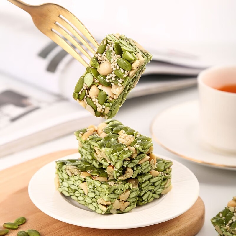 黄老五南瓜仁酥506g 解馋休闲小零食南瓜籽坚果酥糖传统手工糕点